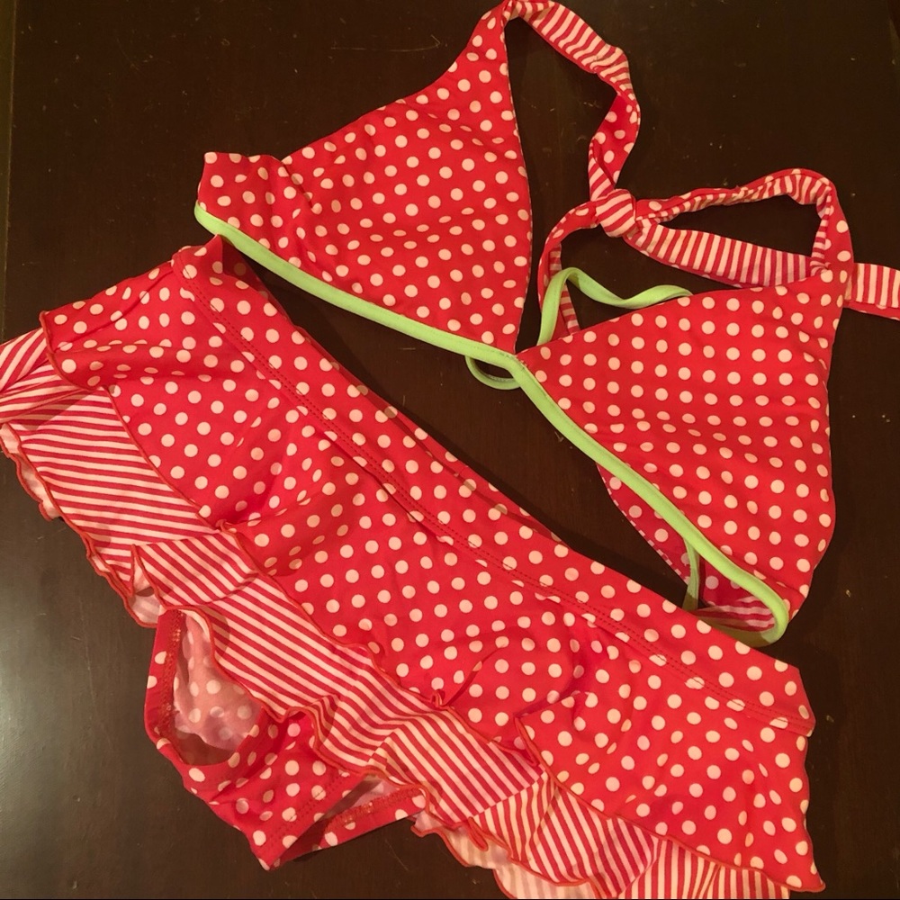 Reversible Top, Ruffled Bikini